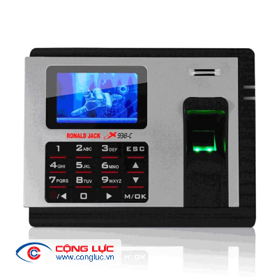 Máy chấm công vân tay Ronald Jack X938CID